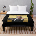 Soft and cozy plush blanket featuring album cover designs from André Rieu's best of collection