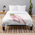 Andromeda Shun inspired plush blanket featuring fan art design