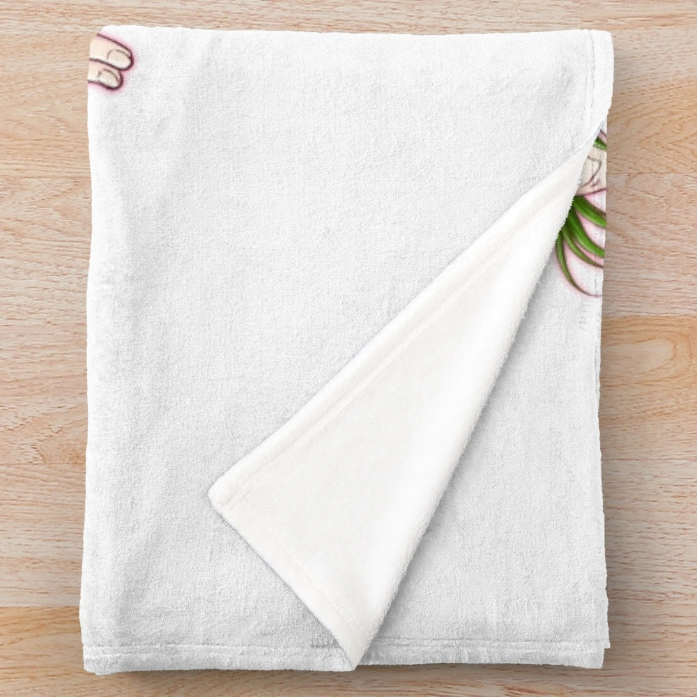 Andromeda Shun inspired plush blanket featuring fan art design