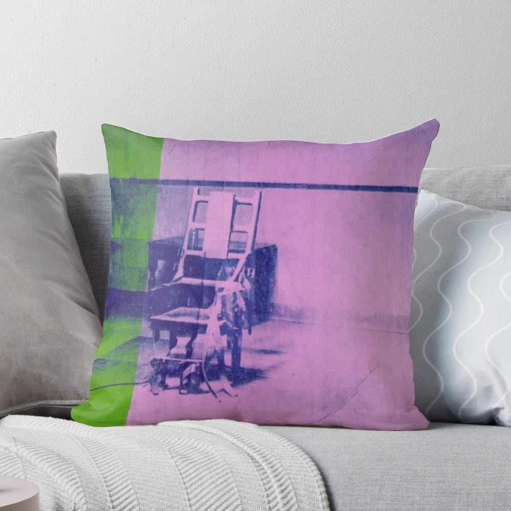 Andy Warhol Pop Art Digital Painting Printed on Pillow
