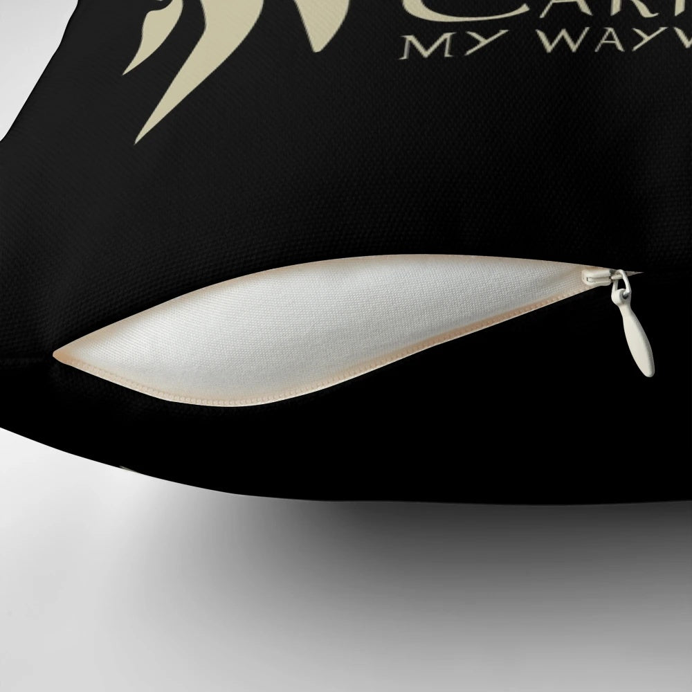 Celestial Carry On Pillow with Angelic Design