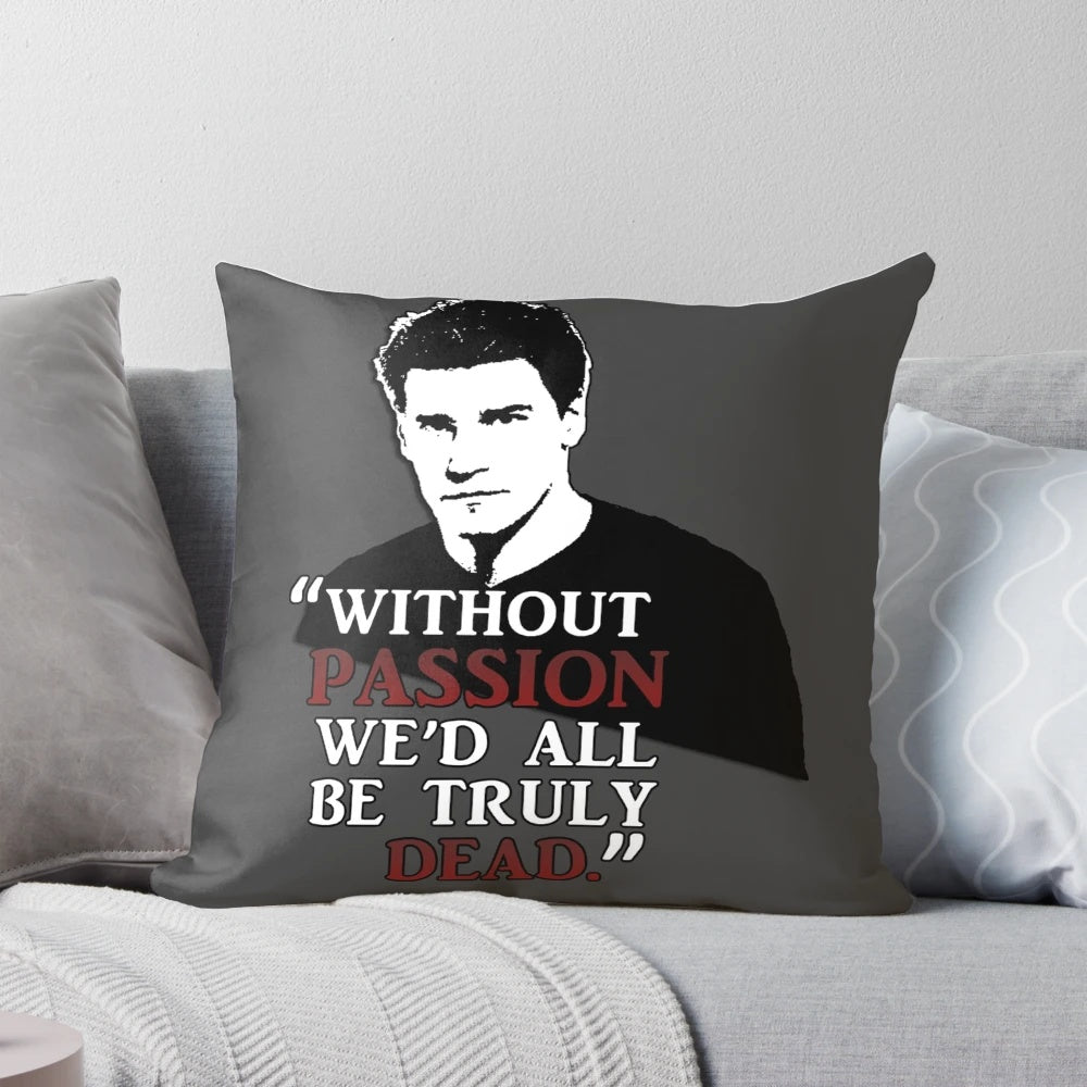 Plush angel-themed pillow for Buffy the Vampire Slayer and Angel fans