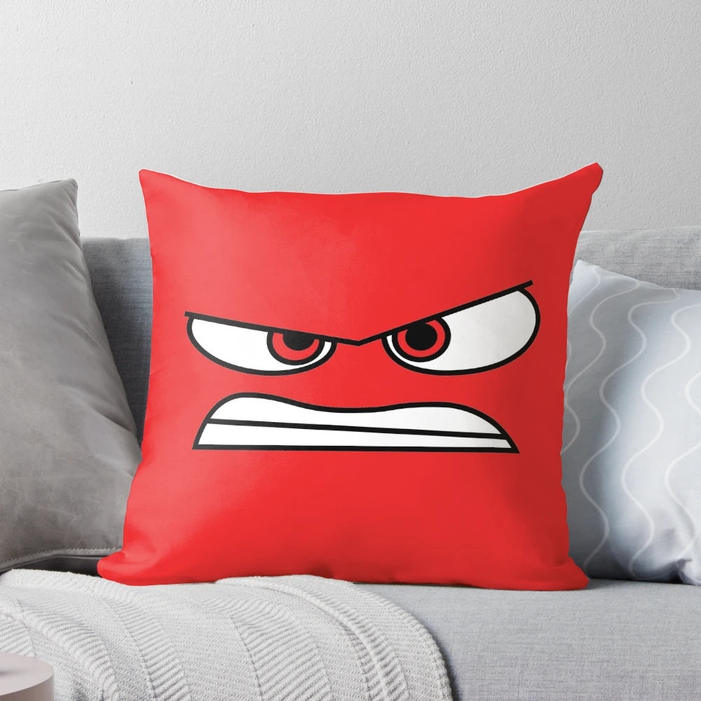 Anger (Inside Out) Plush Pillow - Soft Decorative Accent for Disney Pixar Fans