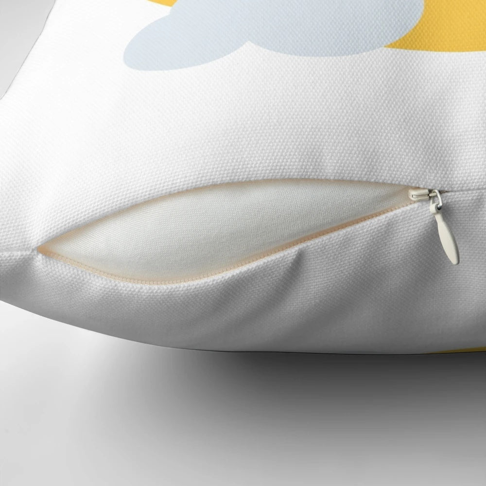Angry steam face emoji pillow with irritated, exasperated expressions