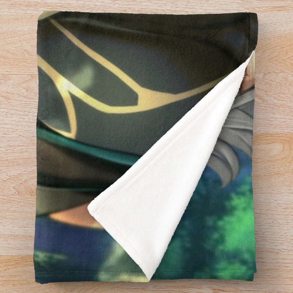 Al Haitham Genshin Impact inspired plush blanket