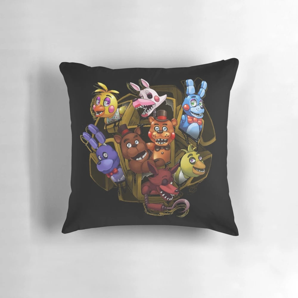 Five Nights at Freddy's 2 animatronic-themed pillow