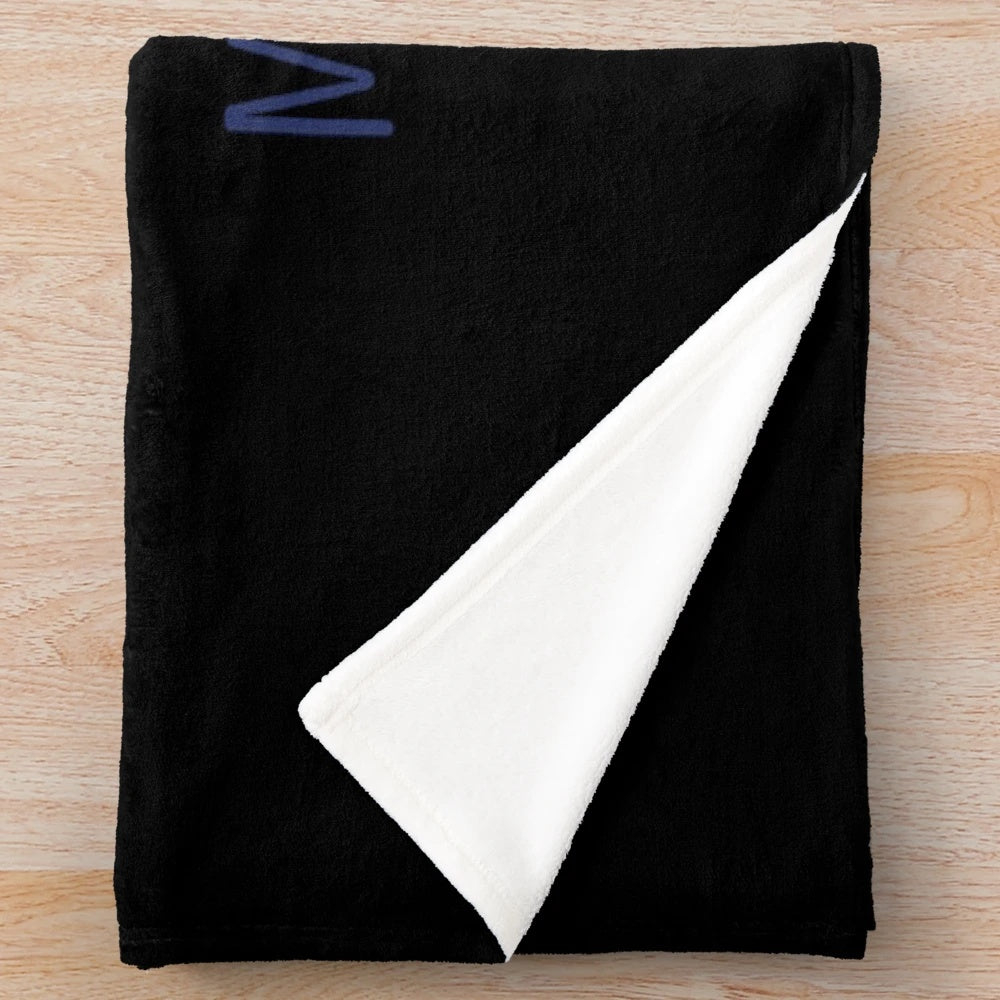 Anime fan plush blanket with "I Only Care About Anime And Like Maybe 3 People" design