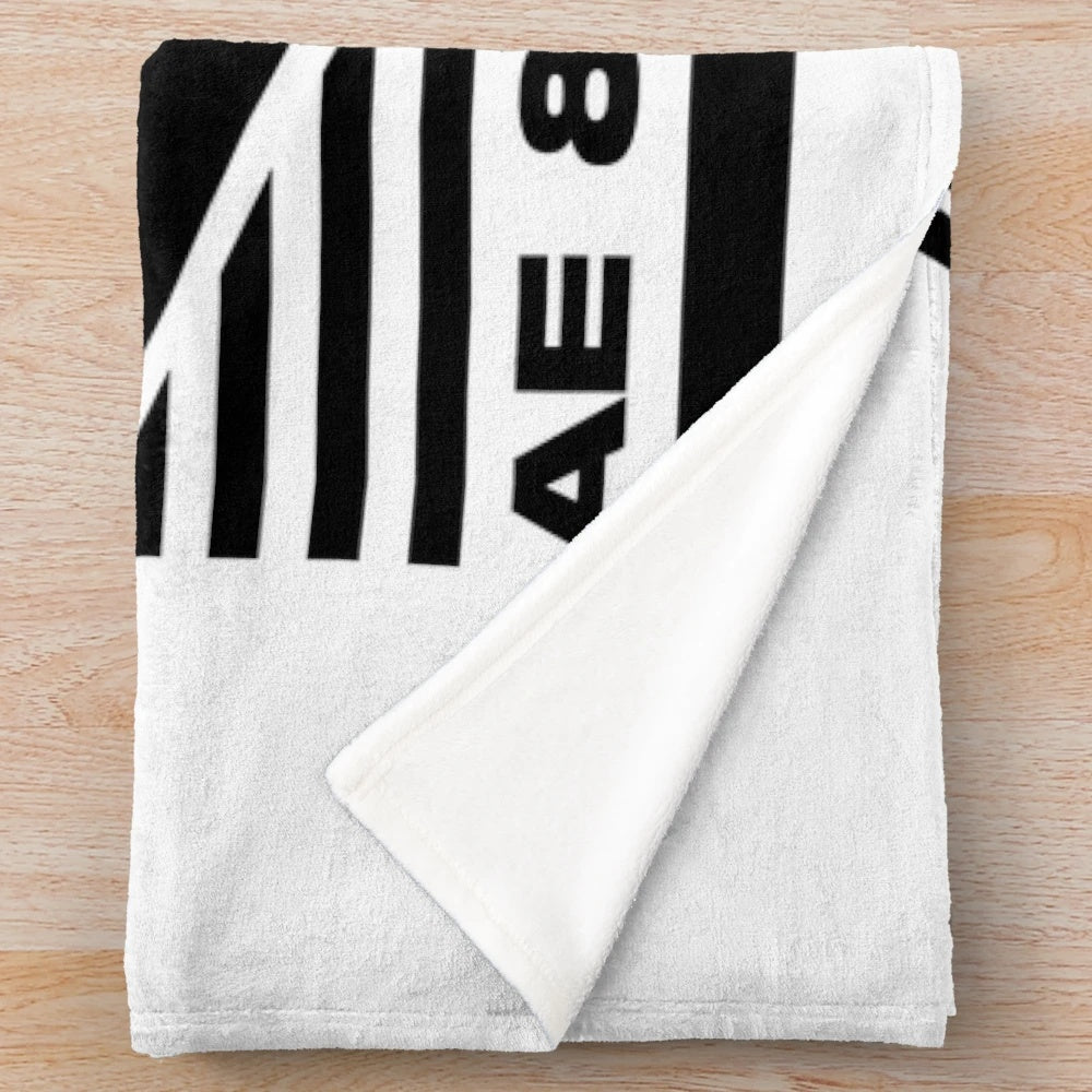 Soft, cozy plush blanket featuring the iconic Toyota AE86 from the anime series Initial D