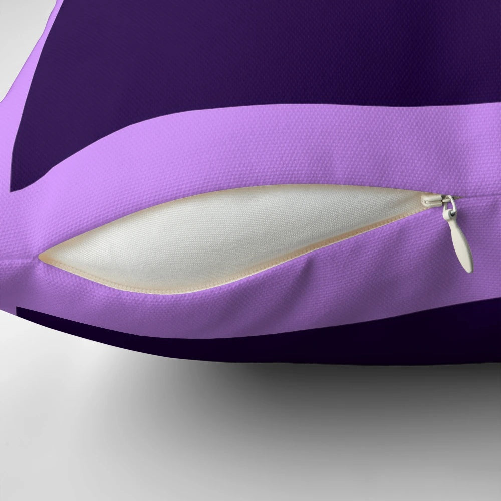 Anime-themed After-Effects inspired decorative pillow
