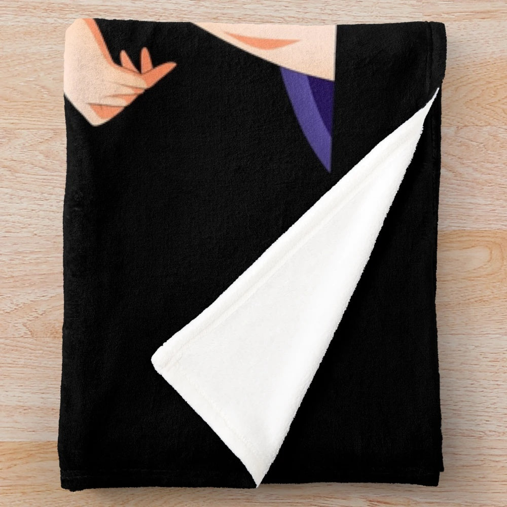 Anime-inspired Akeno Hentaii plush blanket