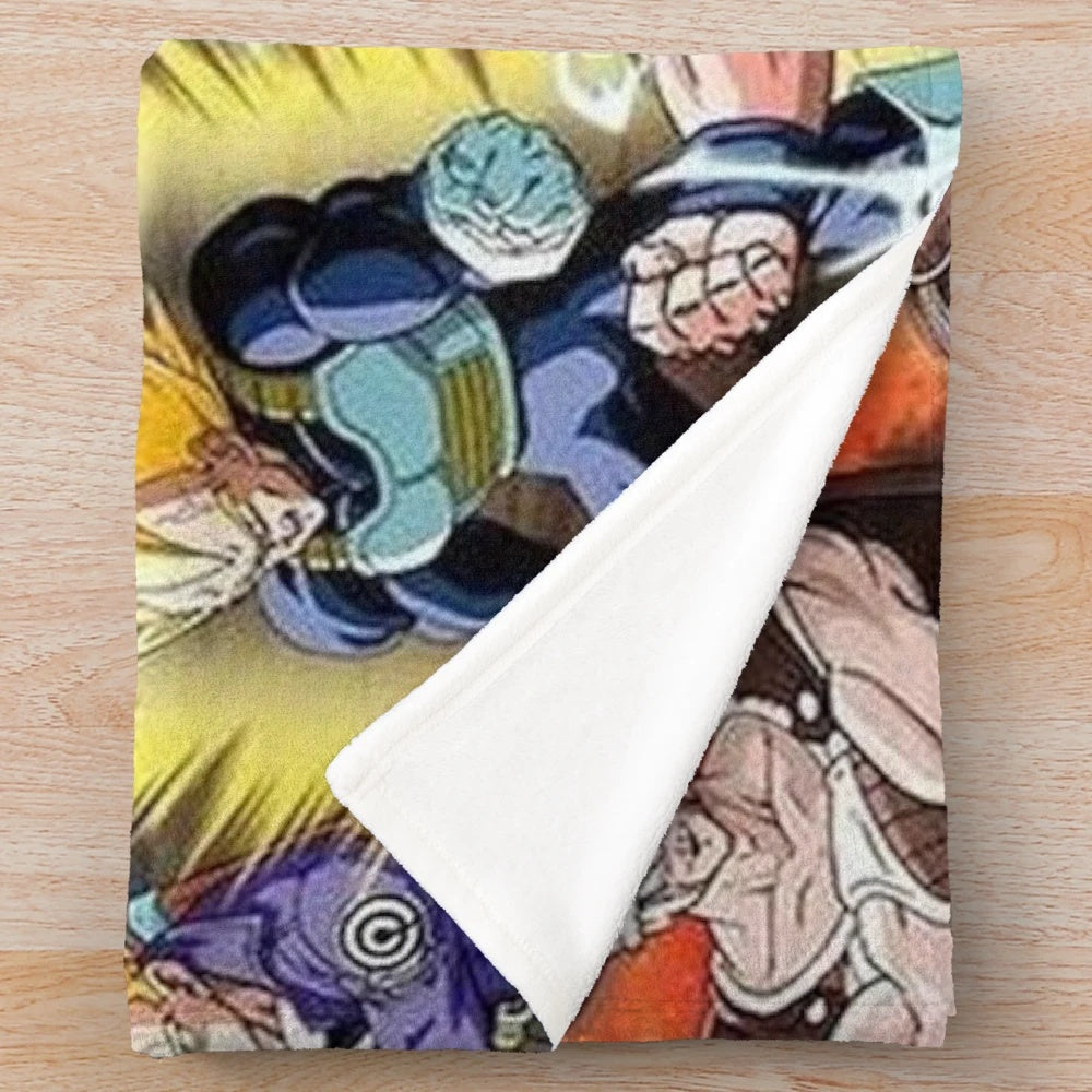 Dragon Ball Z inspired all is good plush blanket