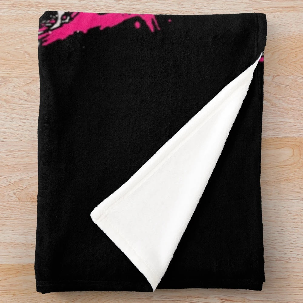 Band Maid inspired plush blanket with fan art design
