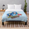 Anime-style plush blanket featuring Malia Baker as Chloe Charming from Descendants 4