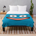 Dragon Quest Slime Face Plush Blanket
