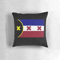Anime-style Dream SMP logo printed on a plush, cozy throw pillow