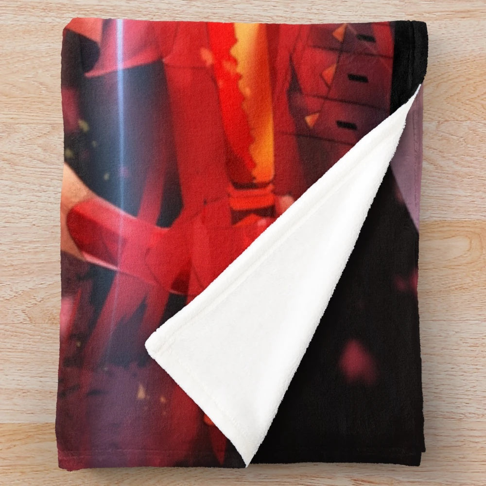 Anime inspired Fate Stay Night Saber plush blanket