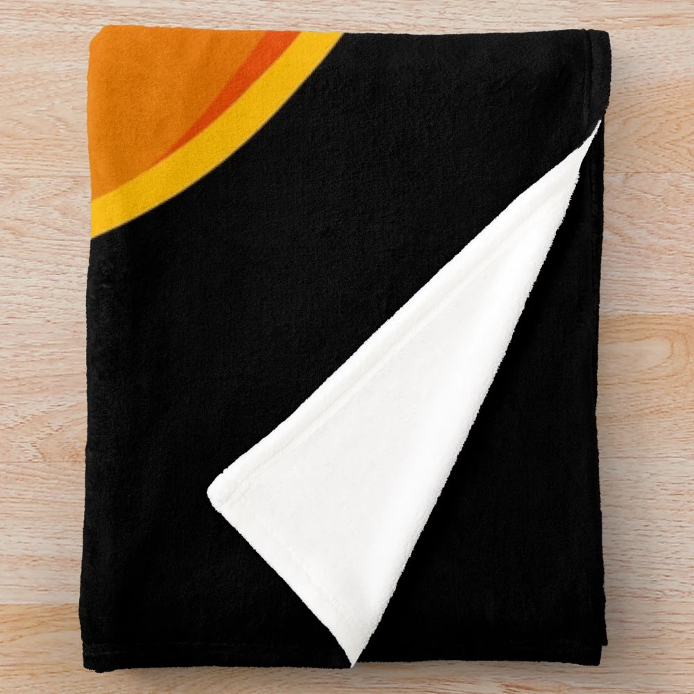 Cozy Dragonball Plush Blanket with Four Star Design