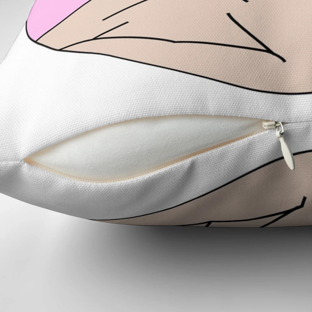 Fullmetal Alchemist-themed anime pillow with Major Armstrong design