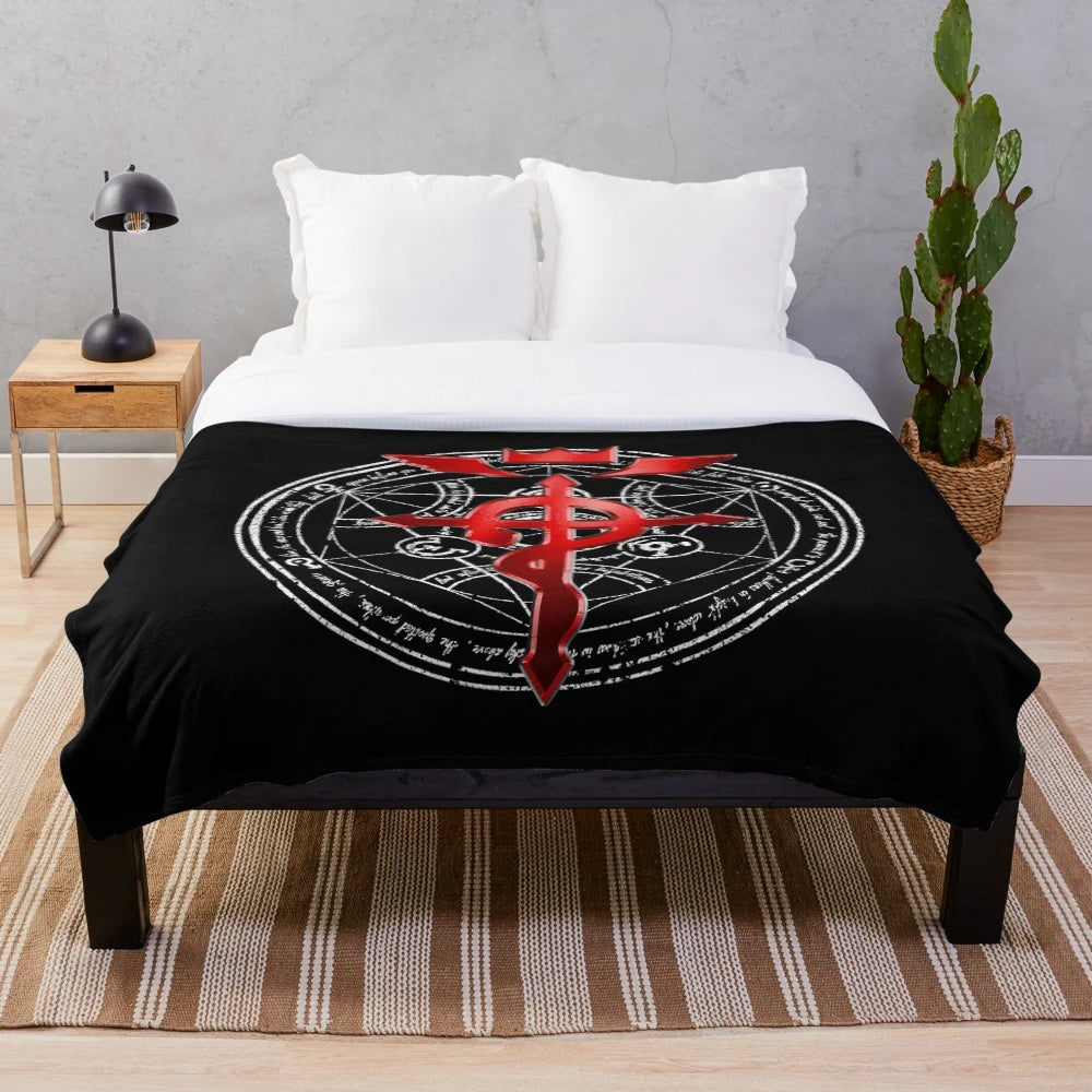 Fullmetal Alchemist Transmutation Symbol Plush Blanket