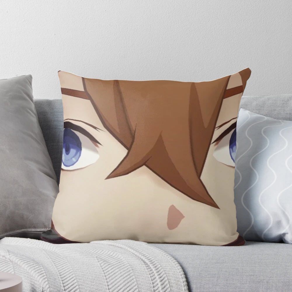 Childe-themed pillow from the popular video game Genshin Impact