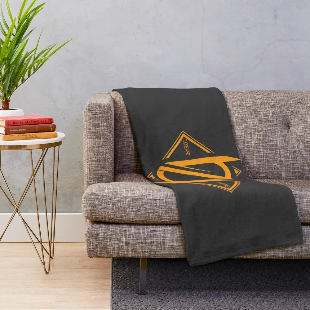 Girls Frontline Squad 404 Plush Blanket featuring anime-style military girls