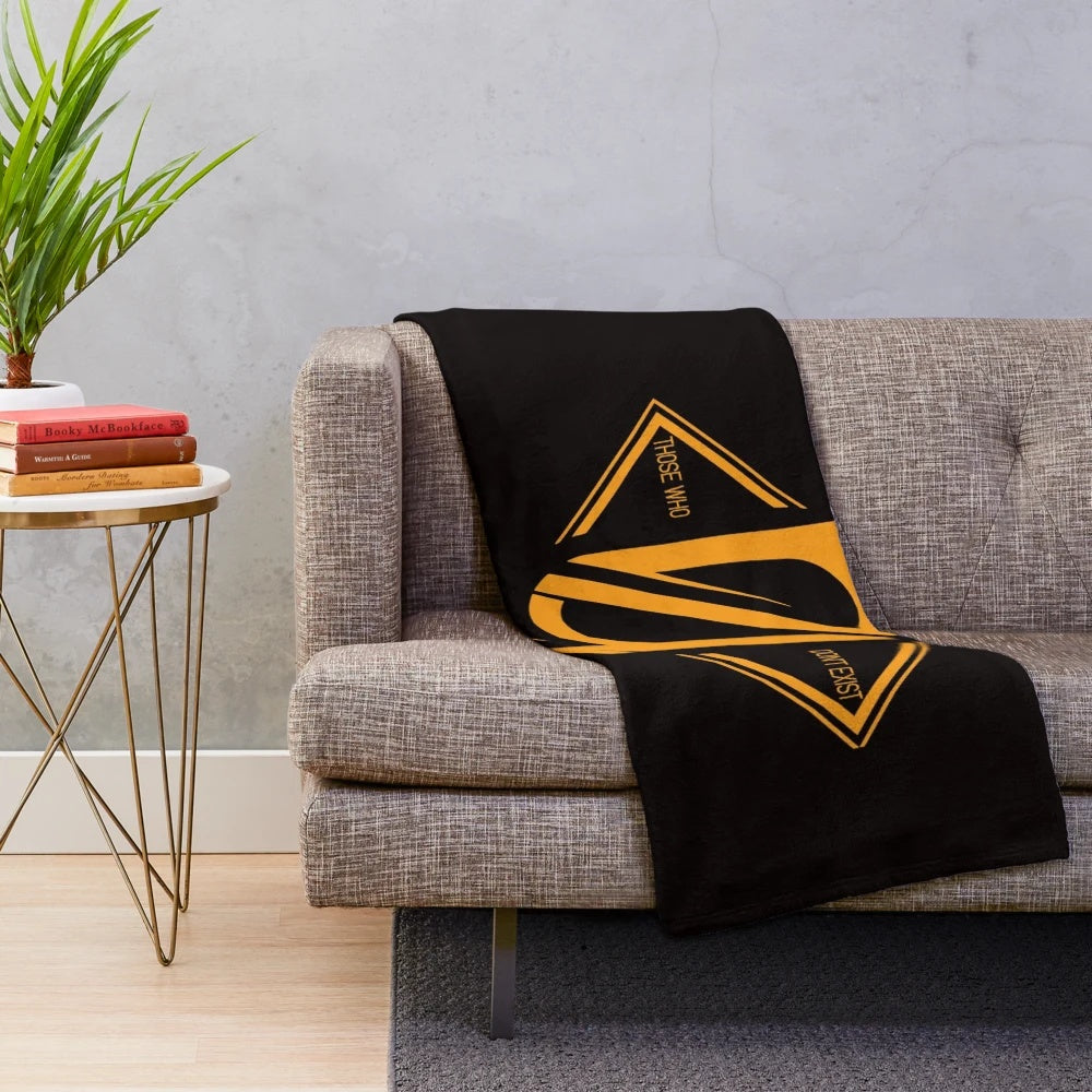 Anime-inspired Girls Frontline themed plush blanket featuring 404 squad and UMP45