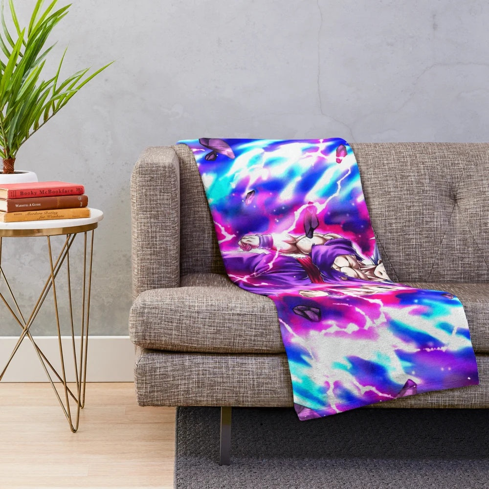Gohan Beast Plush Blanket for Dragon Ball Fans
