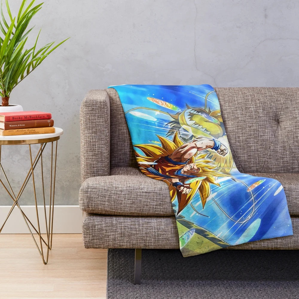 Goku SSJ3 Plush Blanket