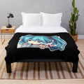 Hatsune Miku Plush Blanket - Anime-Inspired Kawaii Home Decor
