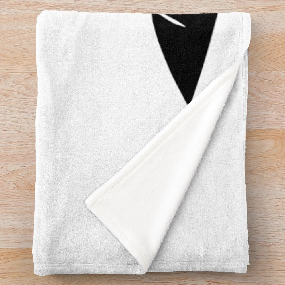 Ichigo-themed plush blanket featuring the character from the popular anime