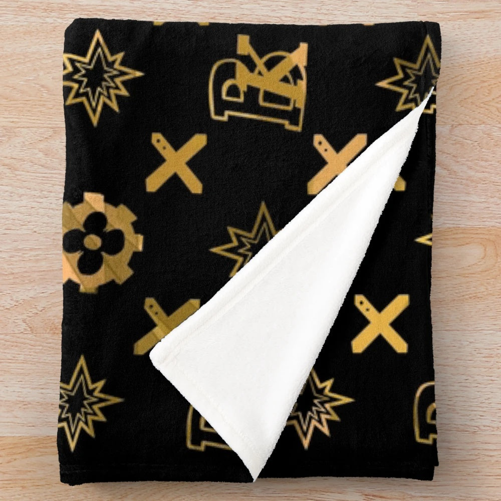 Anime inspired krbk plush blanket