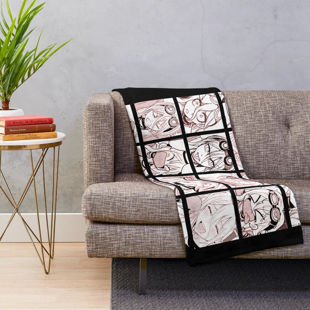Miu Iruma Plush Blanket featuring Danganronpa V3 characters