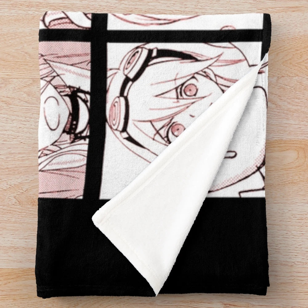 Miu Iruma Plush Blanket featuring Danganronpa V3 characters