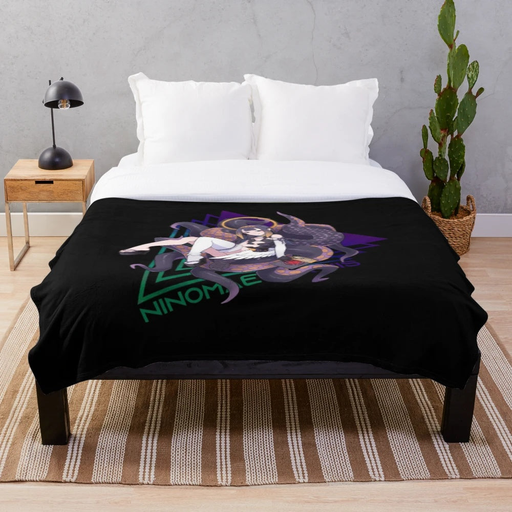 Ninomae Ina'nis plush blanket from the Hololive EN virtual YouTuber group