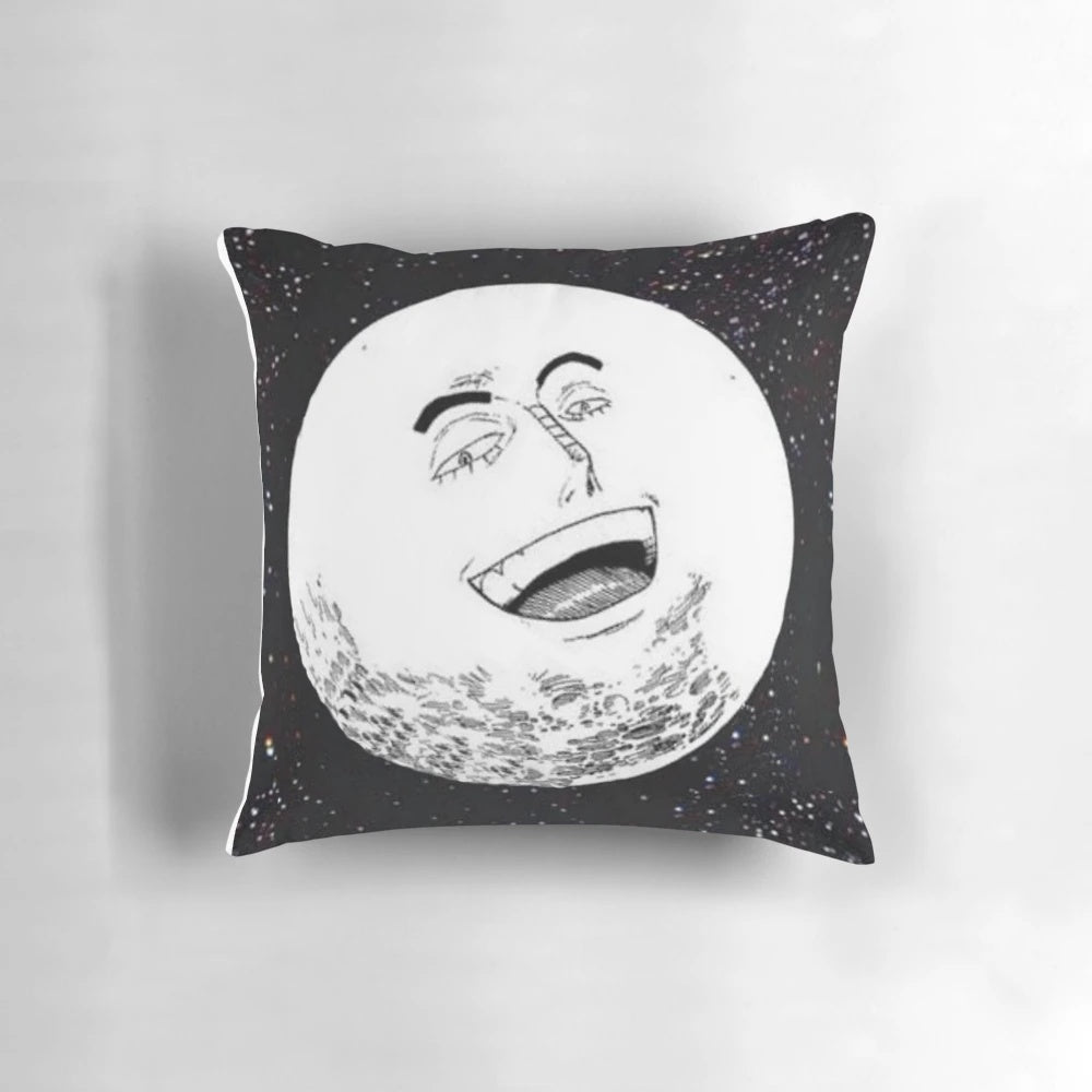 Comfortable and vibrant anime-themed pillow featuring the One Piece character Enel, the Moon God.