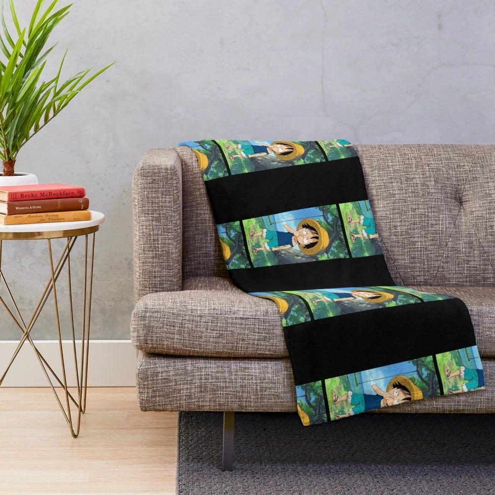 One Piece Luffy Plush Blanket
