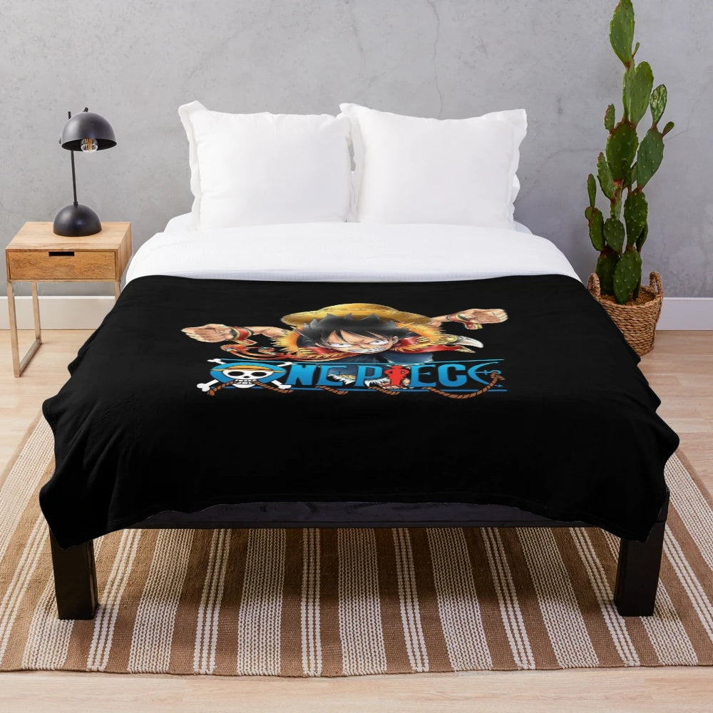 One Piece Luffy Plush Blanket