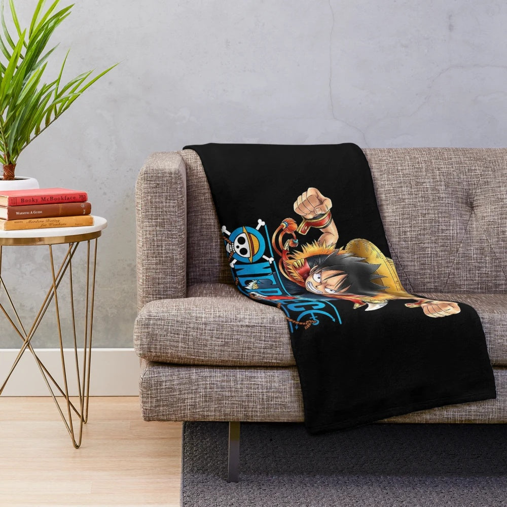 One Piece Luffy Plush Blanket