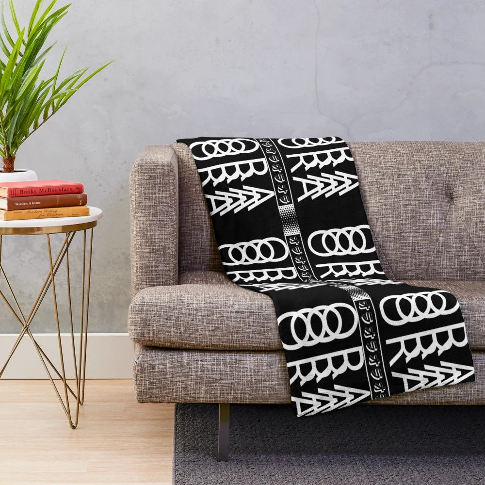 Ora ora ora anime-inspired plush blanket