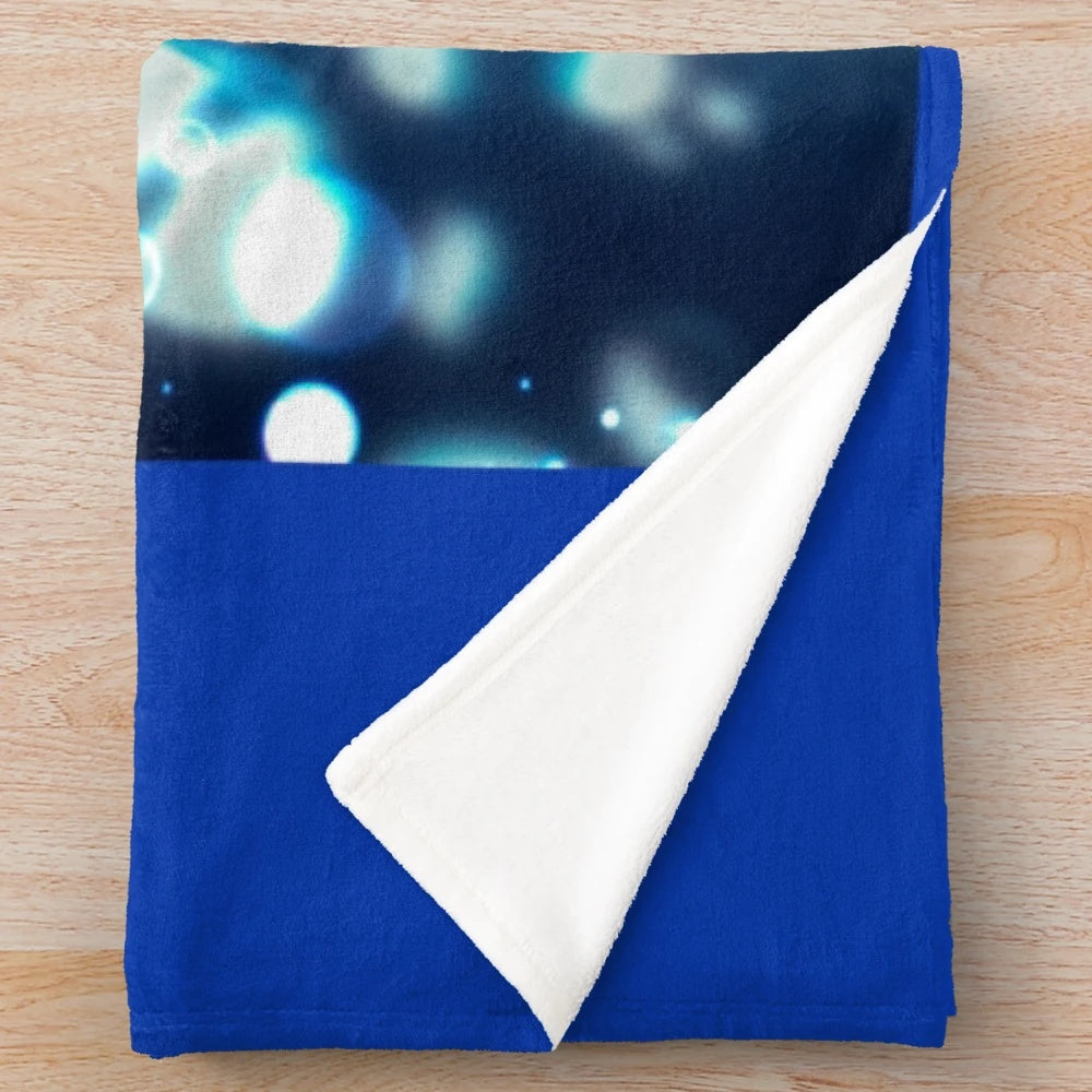 Cozy plush blanket featuring the popular anime character Makoto Tachibana