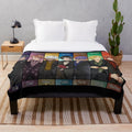 Soft and cozy obey me-themed plush blanket for anime fans