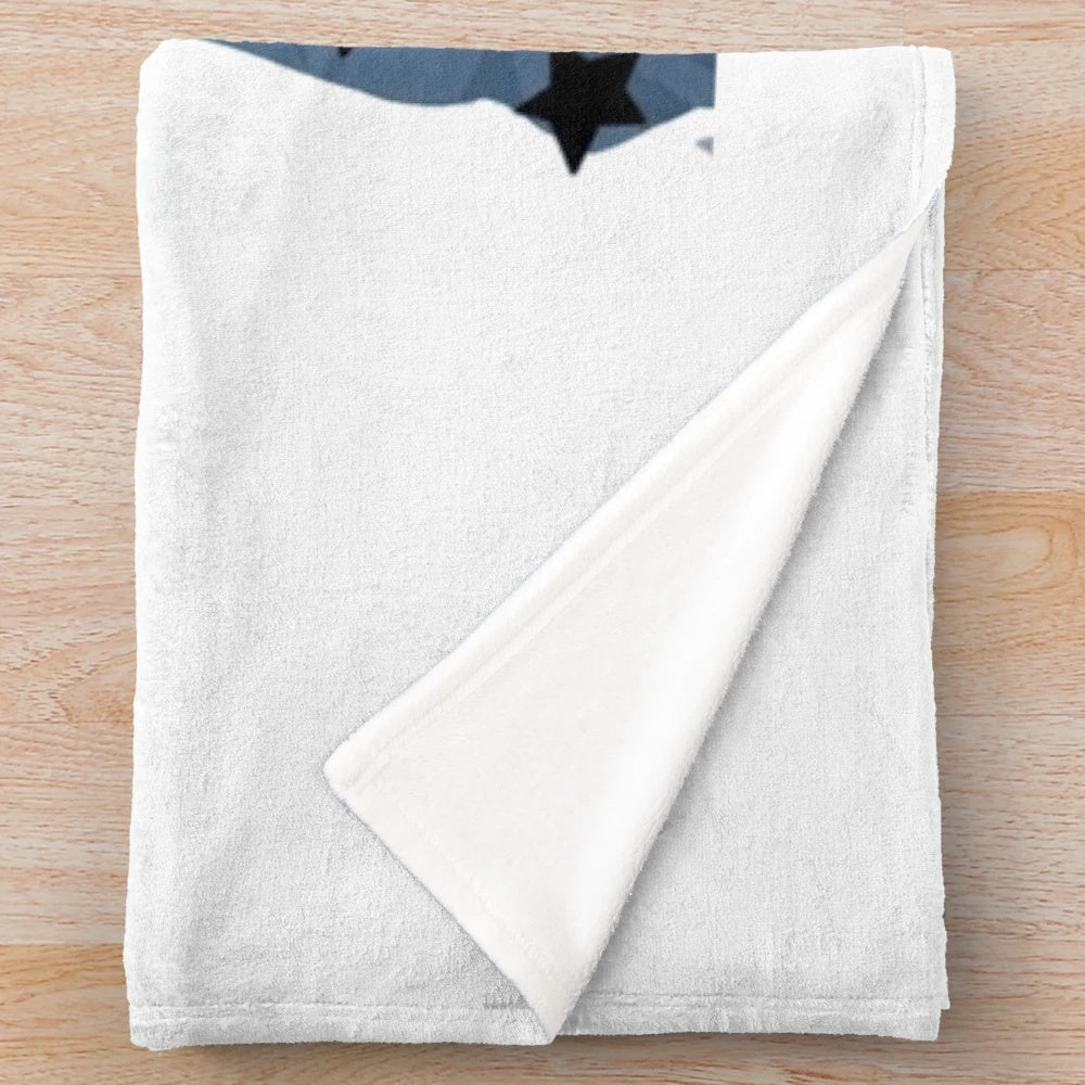 Soft and plush anime inspired blanket with cute character design
