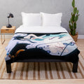 The Eminence in Shadow inspired plush blanket