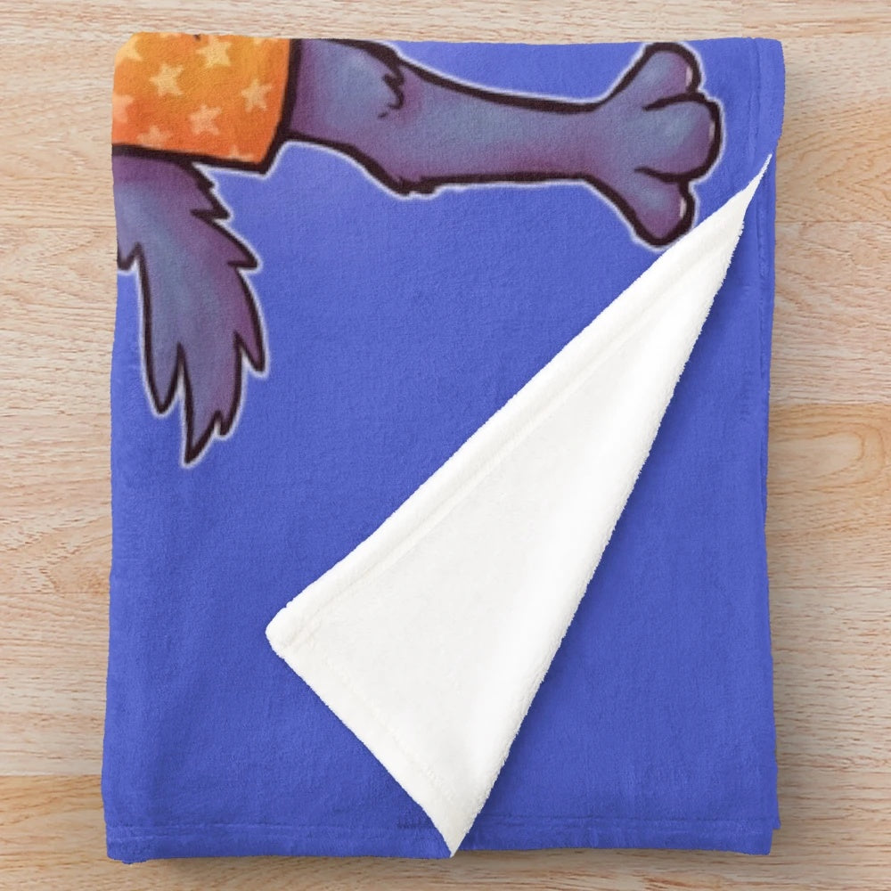 Poppee the Performer anime-inspired plush blanket