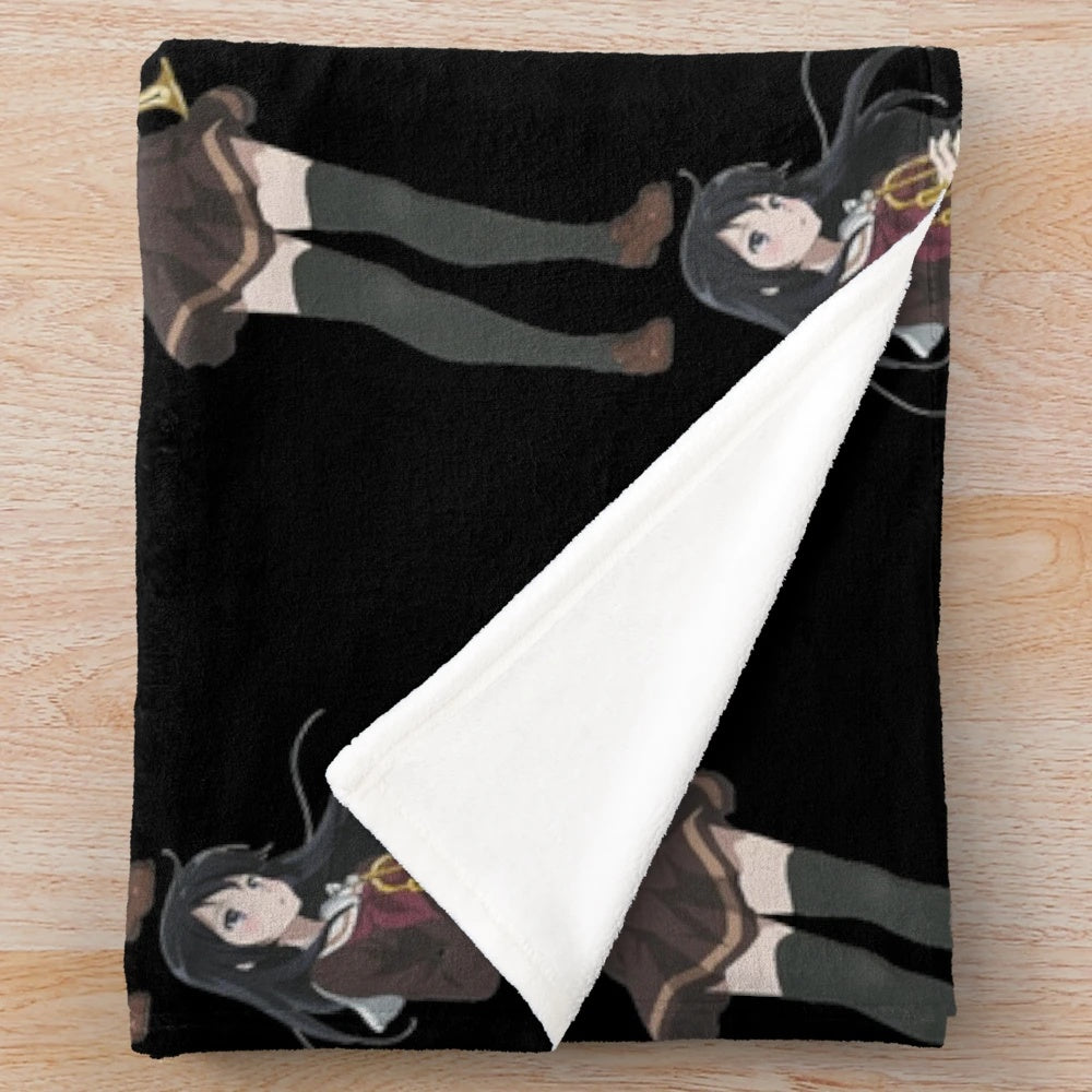 Reina Trumpet Plush Blanket - Anime-inspired home decor for fans of Hibike! Euphonium