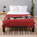 Anime-inspired plush blanket featuring Ren Amamiya, the protagonist of Persona 5