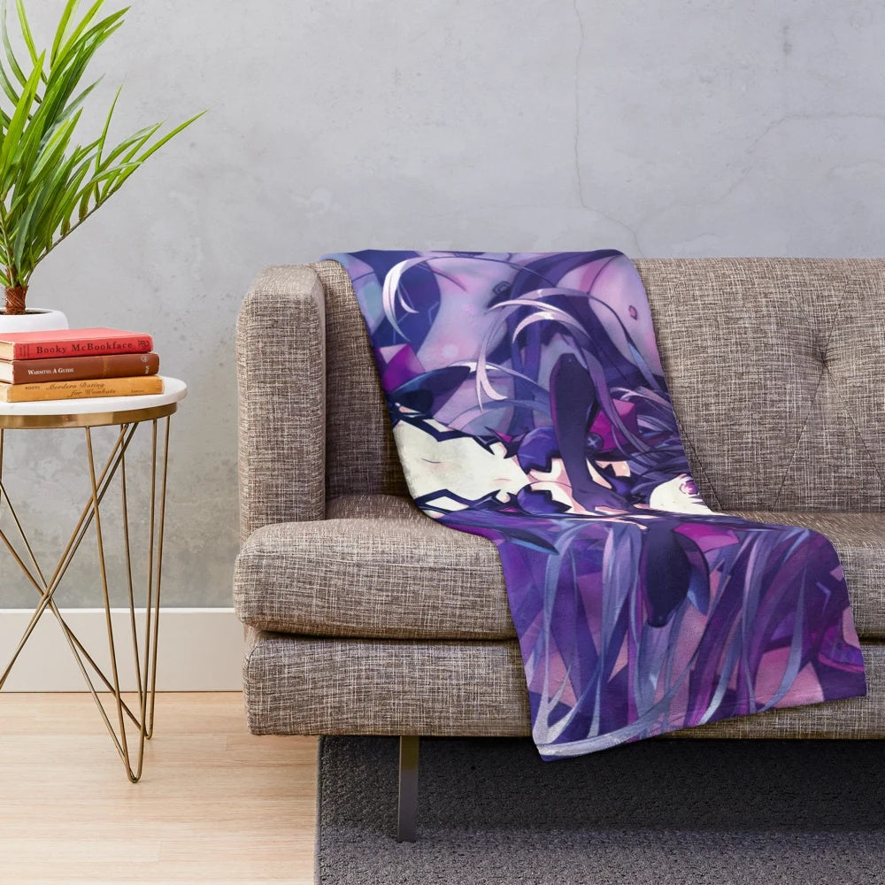 Date A Live reverse Tohka plush blanket featuring the popular anime character