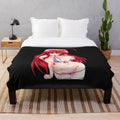 Rias Gremory anime inspired plush blanket