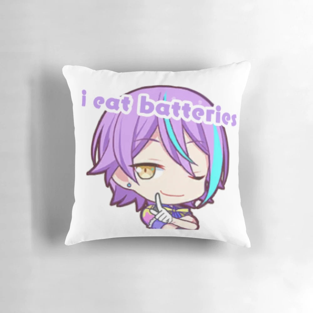 Soft and cozy anime-inspired pillow featuring the character Rui Kamishiro from the game Project Sekai.