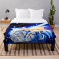 Saber Fate Stay Night inspired plush blanket